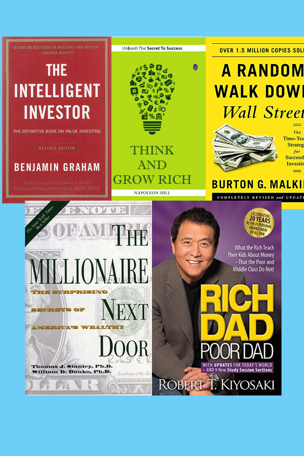 Top 5 Best Financial Books for Building Wealth and Financial Success
